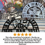 Personalized Horseshoe Name Plate Custom Metal Horse Farm Sign Gift for Equine Enthusiasts
