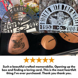 Indianapolis Football Memorial Gift for Loss Sympathy Gift Touched Down in Heaven