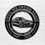Dodge Challenger Memorial Gift for Men: Until We Cruise Again Sympathy Car Guy