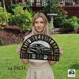 Dodge Challenger Memorial Garden Men Gift: Until We Cruise Again Sympathy Car Enthusiast