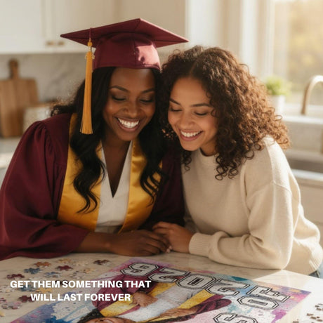 Personalized Class of 2026 Puzzle 500 Pieces - Custom Photo Graduation Gift