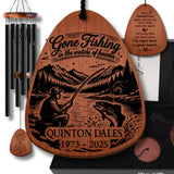 Fishing Memorial Wind Chime Gift