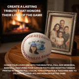 Personalized Baseball Team Memorial - Our Angel in the Outfield Photo Sports Fan Gift