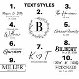 Personalized Glass Charcuterie Board, Custom Marble Wood Look Cheese Board, Closing Gifts, Realtor Kitchen Decor