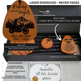 Biker Memorial Personalized Wind Chime, Sympathetic Sympathy Gift Loved Biker