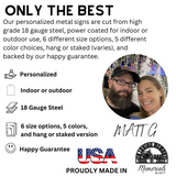 Create Your Own Custom Memorial Sign