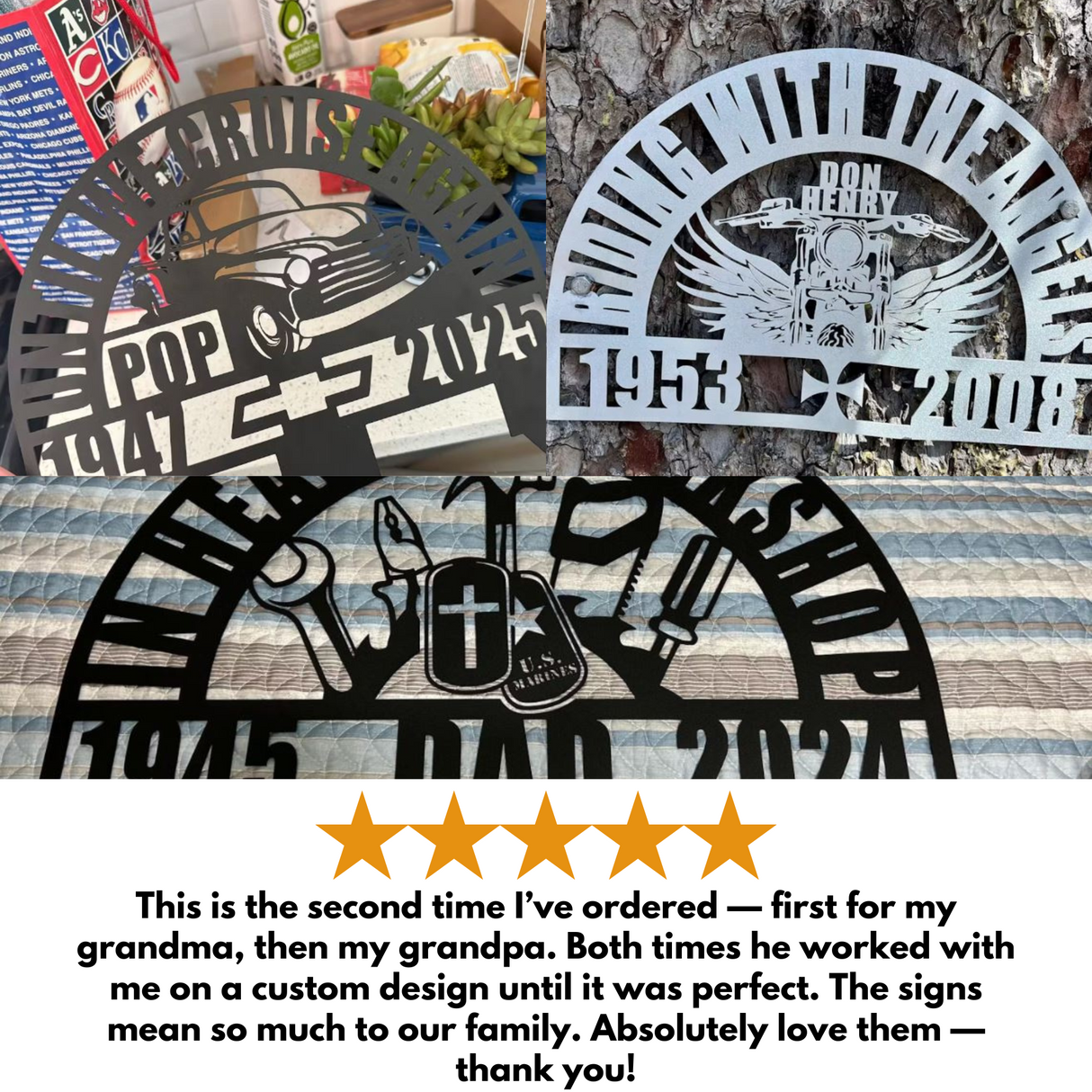 Create Your Own Custom Memorial Sign