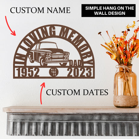 Classic Truck Sympathy Gift