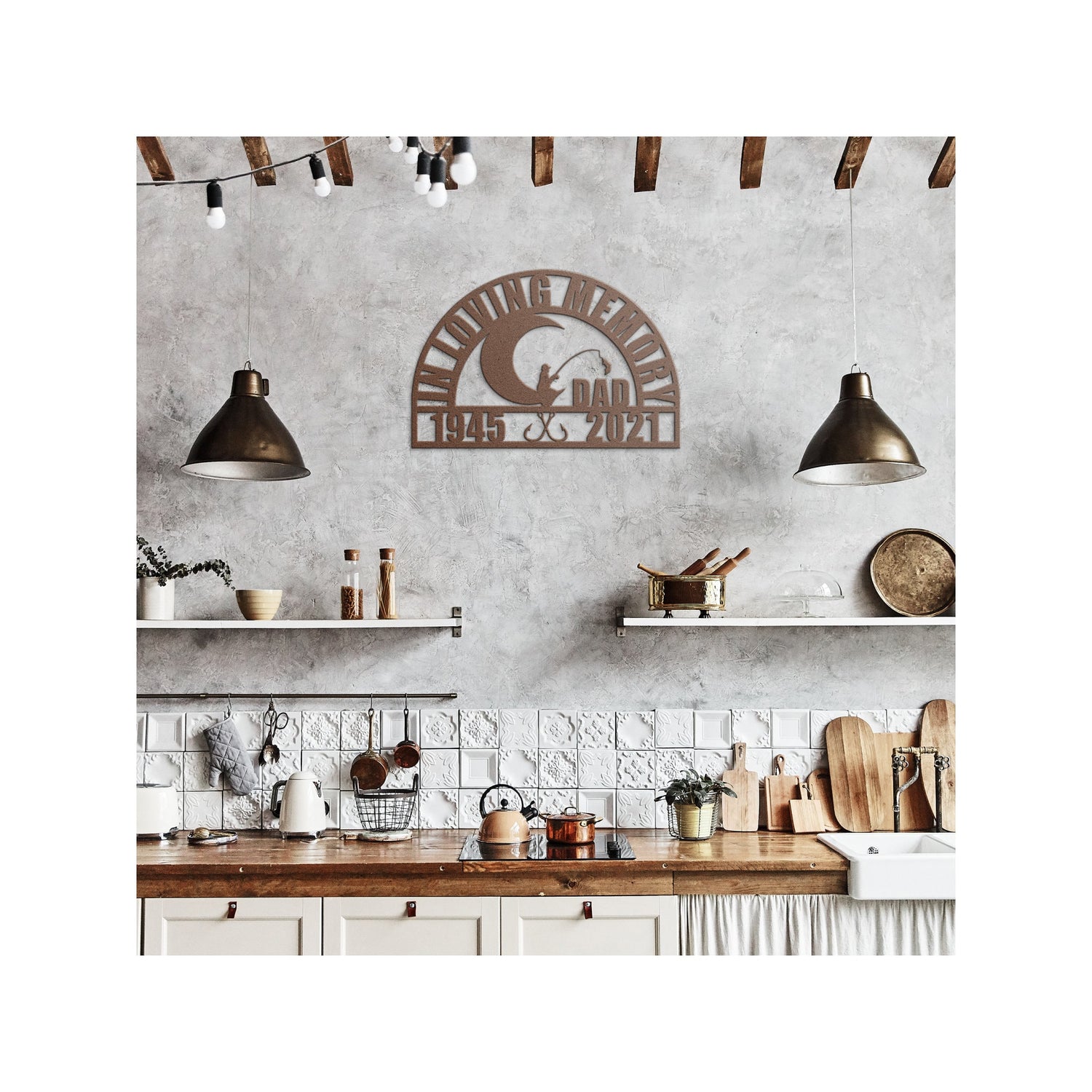 Loss of Father Gift, Sympathy Gift Loss of Father, Dad Bereavement Gift, Sympathy Gifts, Fishing Memorial Gifts, In Loving Memory Memorial