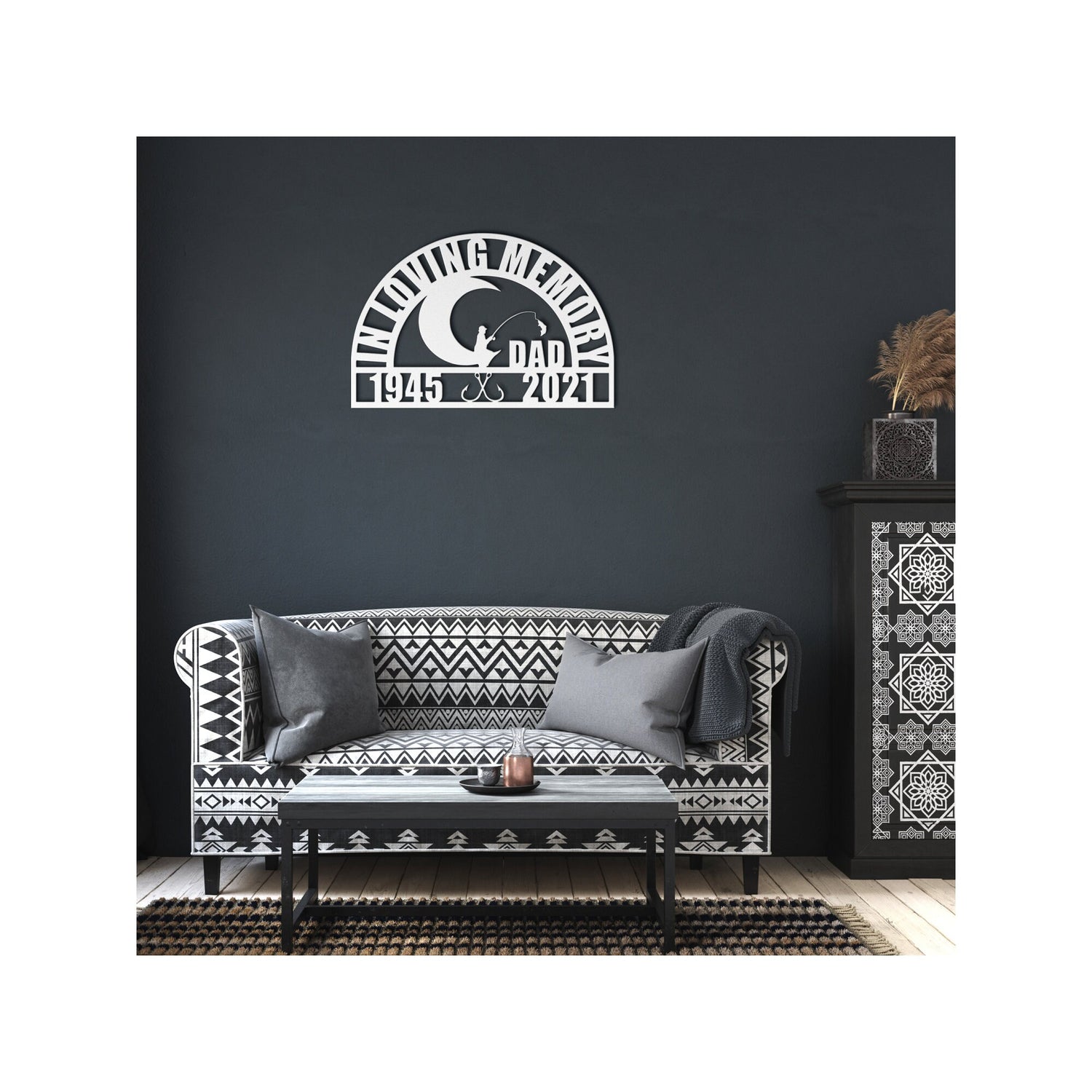 Loss of Father Gift, Sympathy Gift Loss of Father, Dad Bereavement Gift, Sympathy Gifts, Fishing Memorial Gifts, In Loving Memory Memorial