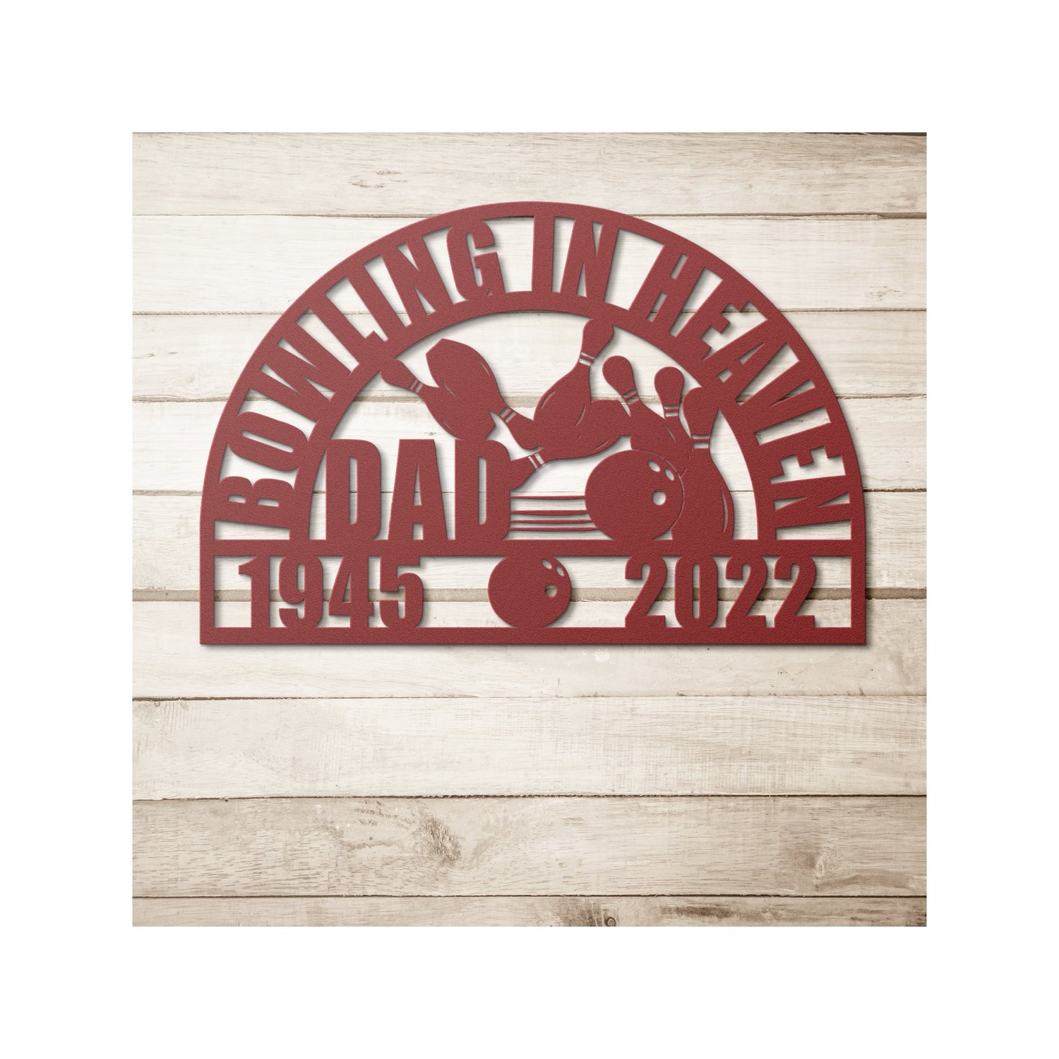 Bowling Memorial Remembrance Gifts for Loss , Dad Bereavement Gift, Bowling in Heaven Memorial Gifts, In Loving Memory Father, RIP Dad