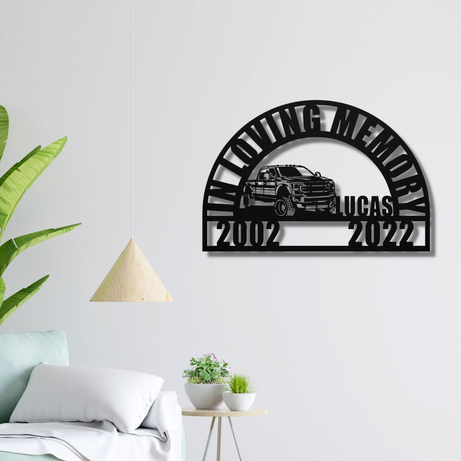 Pickup Truck Sympathy Gift Loss of Father Gift, Dad Bereavement Gift, Sympathy Gift, Memorial Gift, In Loving Memory, Brother Grave Memorial