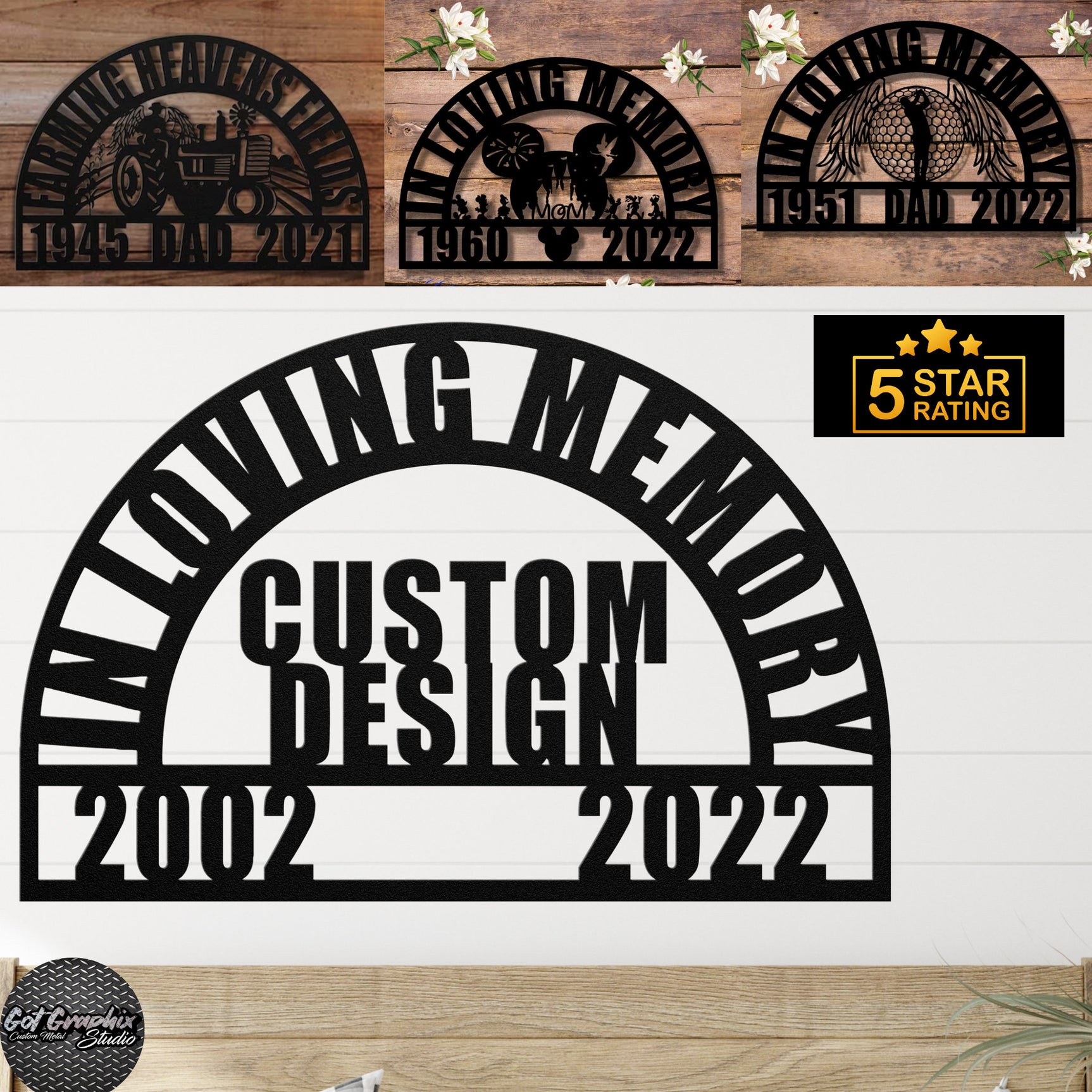 Custom Memorial Gift for Loss of Loved One, Unique Personalized Sympathy Remembrance Gift
