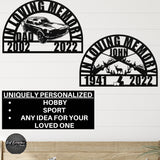 Custom Memorial Sign for Loss of Loved One, Unique Personalized Sympathy Remembrance Gift