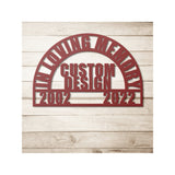 Custom Memorial Sign for Loss of Loved One, Unique Personalized Sympathy Remembrance Gift
