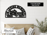 Ninja Motorcycle Sympathy Gift Loss of Loved One - Personalized Kawasaki Sports Bike Memorial Grave Decoration for Cemetery