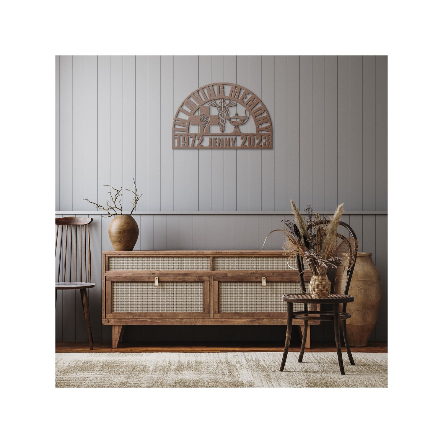 Nightingale Nurse Tribute Memorial Sign - RN Nurse Sympathy Gift