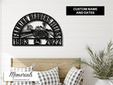 Memorial Gift for Farmer - John Deere Modern Tractor Farmhouse Wall Decor Remembrance Gifts for Friends and Family
