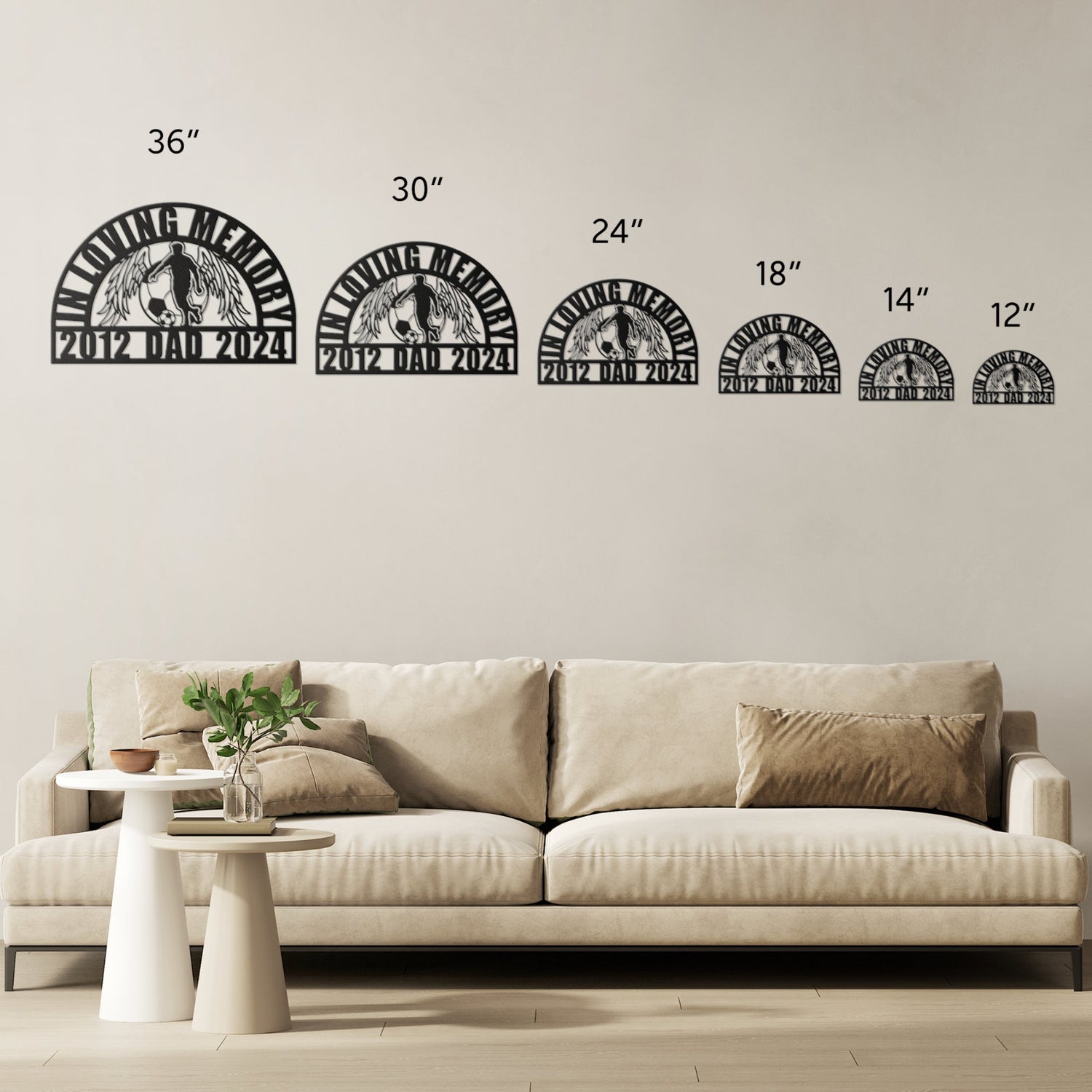 Personalized Soccer Memorial Gift for Soccer Player Remembrance