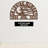 Thoughtful Eagle American Flag Memorial Gift Idea for Loss of Dad - American Veteran Temporary Grave Marker - Memorial Gift Grandpa Service