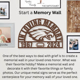 Personalized Philadelphia Eagles Football Memorial: A Sympathy Gift for Loss of a Beloved Fan