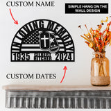 Personalized U.S. Army Marines Memorial Gift: Perfect Sympathy Gift for The Loss of Your Fallen Soldier